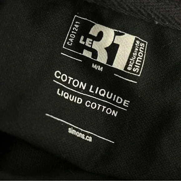 Le31 pullover tee turtleneck men  top size medium - Picture 4 of 7